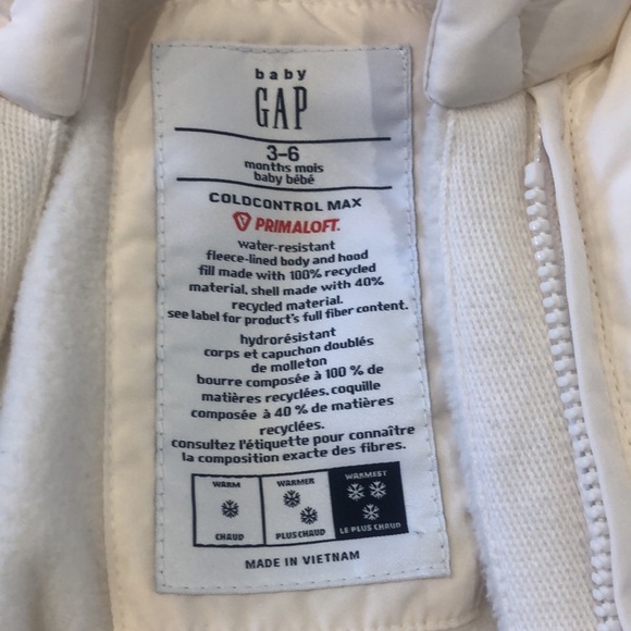 Baby Gap Snowsuit (Baby bunting suit) - Size 3-6M - Picture 2 of 6